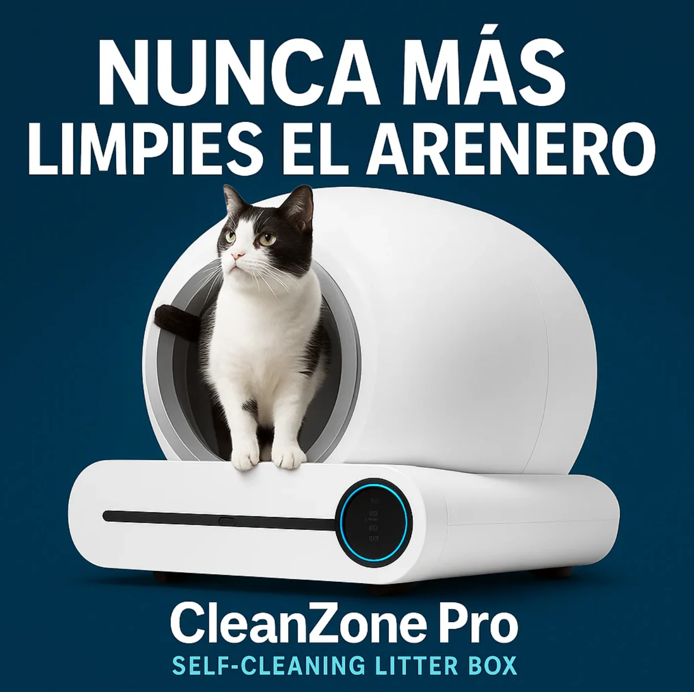 Liora - El Arenero Inteligente que se Limpia Solo
